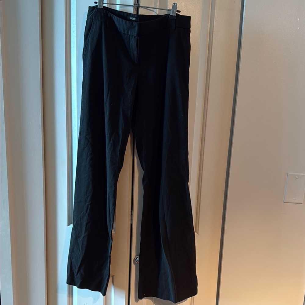 Jacob Black Dress Pants Wide-Leg